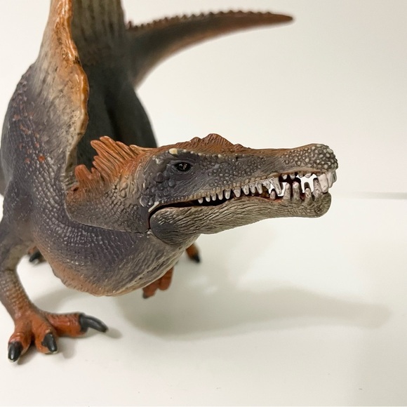 2014 Shleich Spinosaurus Dinosaur Action Figure 'D-73527 Articulated Jaw - Picture 3 of 15